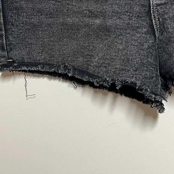 NWT Kendall + Kylie High Rise Black Drifter Denim Shorts Sz 13 31 Waist - Picture 6 of 8